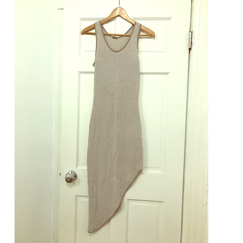 Stretch jersey midi dress